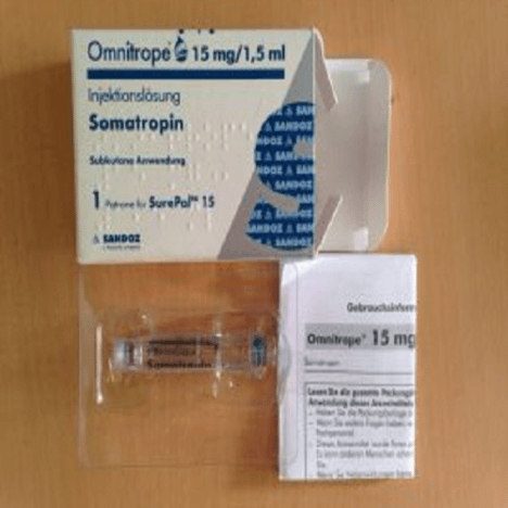 köpa Omnitrope Somatropin 15 mg 45iu i sverige